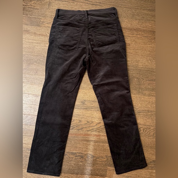 J. Crew Women's Black Corduroy Pants - Picture 2 of 8